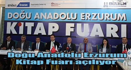 Dogu Anadolu Erzurum Kitap Fuari açiliyor