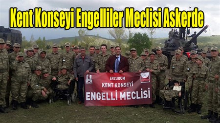 Kent Konseyi Engelliler Meclisi Askerde