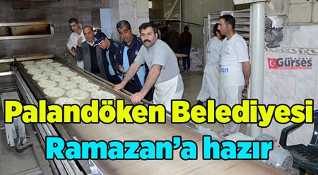 Palandöken Belediyesi Ramazan’a hazir