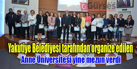 Anne Üniversitesi yine mezun verdi