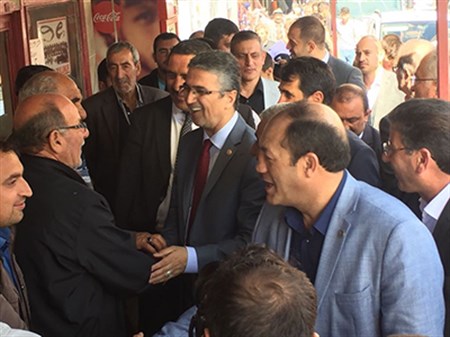 MHP Erzurum Il Baskanligi Askale Ilçesinde miting düzenledi.