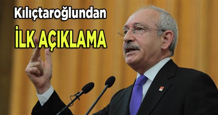 Kiliçdaroglu’ndan beklenen açiklama geldi