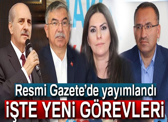 Resmi Gazete’de yayimlandi! Iste yeni görevleri…