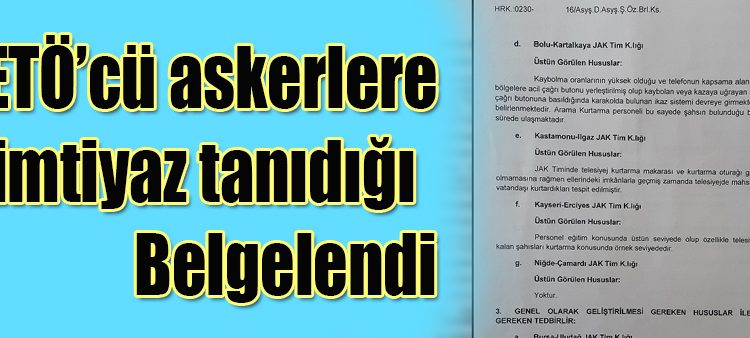 Akkus’un yaptigi atama listelerinde FETÖ torpili