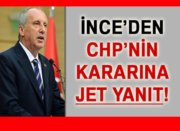 Muharrem Ince’den MYK sonrasi ilk açiklama