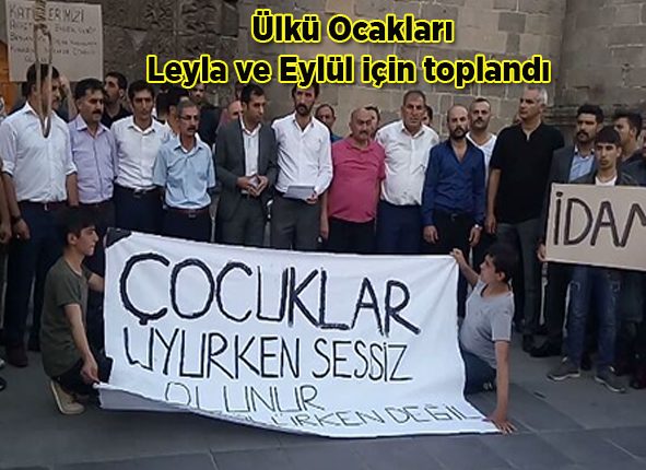 Ülkü Ocaklari Leyla ve Eylül için toplandi