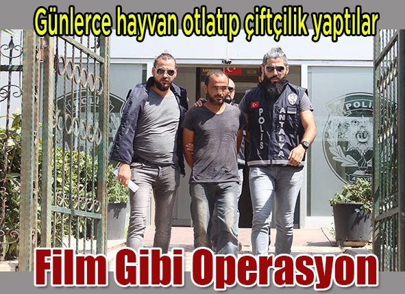 Alman kadini öldürdügü iddia edilen insaat isçisi film gibi operasyonla yakalandi