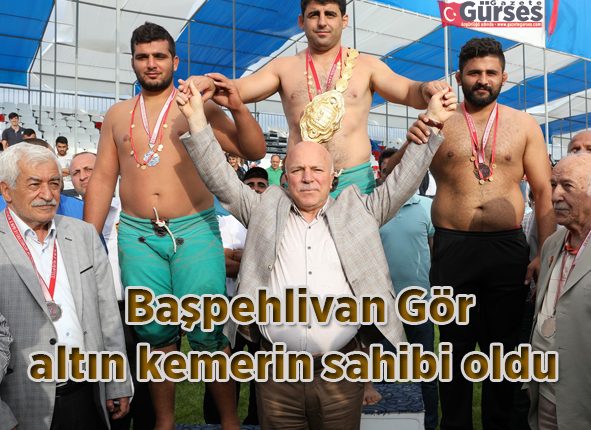 Baspehlivan Gör altin kemerin sahibi oldu