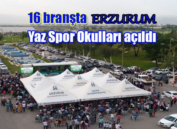 5. Geleneksel Yaz Spor Okullari açildi