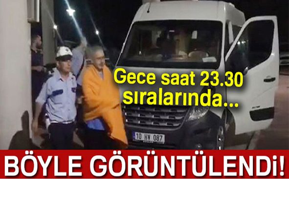 FETÖ’nün damadi böyle görüntülendi