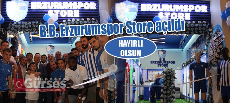 B.B. Erzurumspor Store açildi