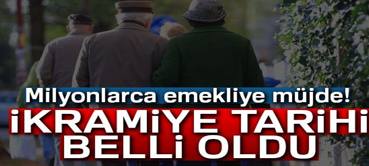 Emekli ikramiyesinin tarihi belli oldu!