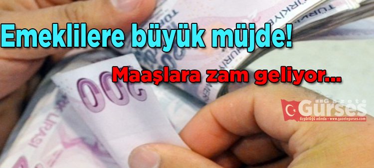 Emeklilere büyük müjde! Maaslara zam geliyor…