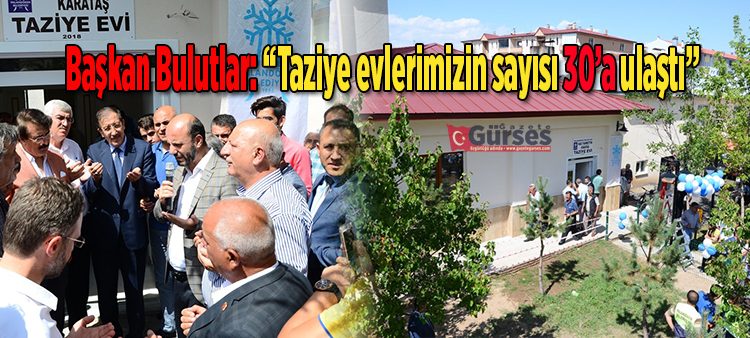 Palandöken Belediyesi’nden Yildizkent’e Taziye Evi