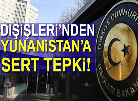 Disisleri’nden Yunanistan’a sert tepki!