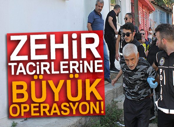 Istanbul’da narkotik polisinden ‘torbacilara’ sok operasyon