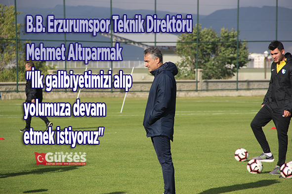 Mehmet Altiparmak: “Sivasspor maçinda iyi oyunumuza bu sefer 3 puani da ekleyecegiz”