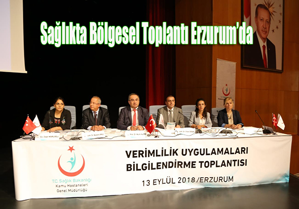 Saglikta Bölgesel Toplanti Erzurum’da