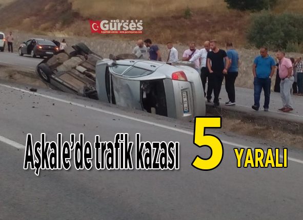 Askale’de trafik kazasi: 5 yarali