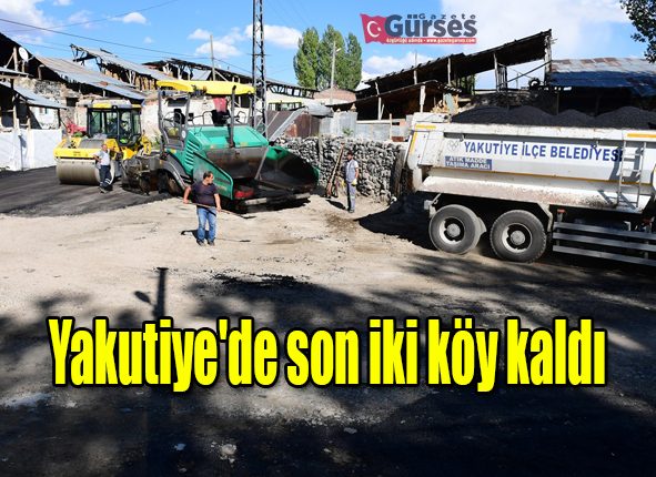 Yakutiye’de son iki köy kaldi