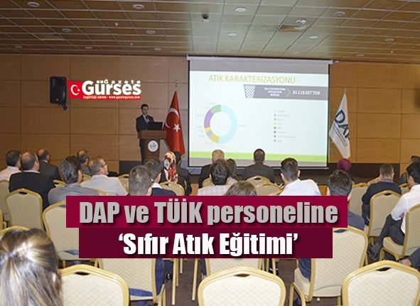 DAP ve TÜIK personeline ‘Sifir Atik Egitimi’