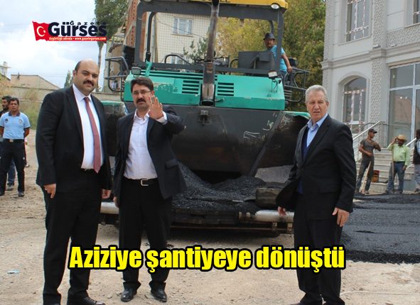 Aziziye santiyeye dönüstü