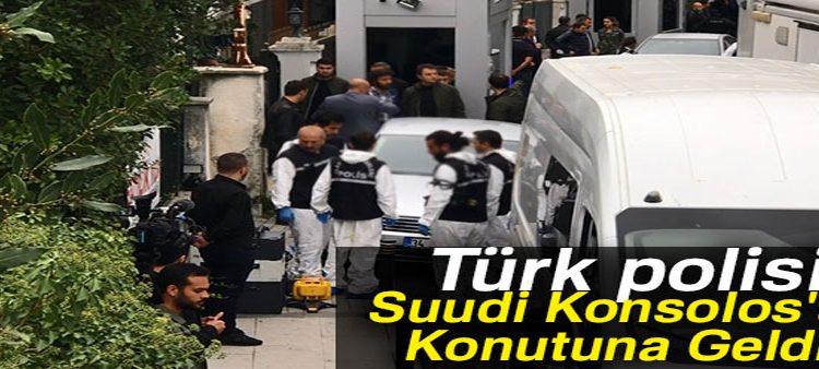 Türk heyet, Suudi Konsolos’un Konutuna Geldi