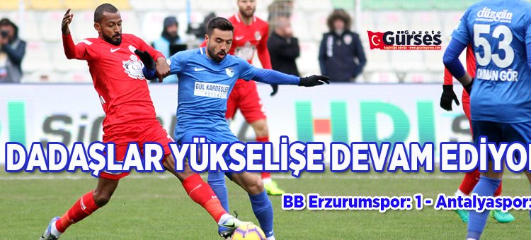 Spor Toto Süper Lig: BB Erzurumspor: 1 – Antalyaspor: 0