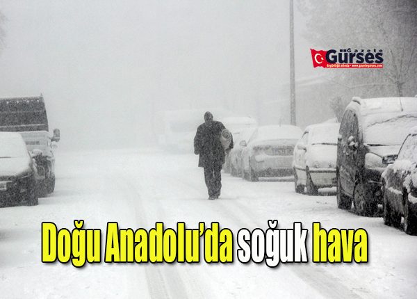 Dogu Anadolu’da soguk hava