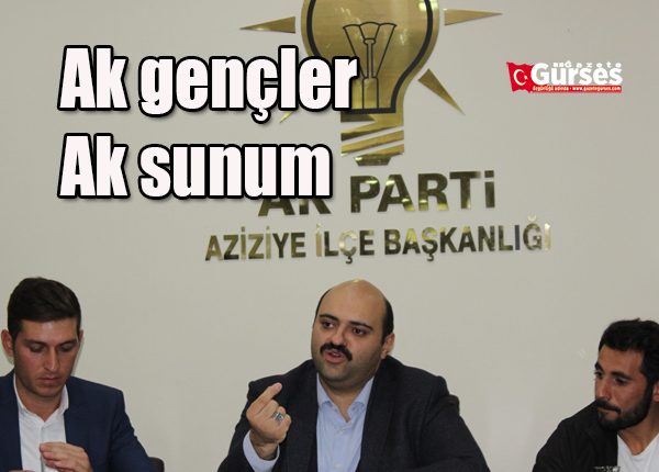 Ak gençlere ak sunum