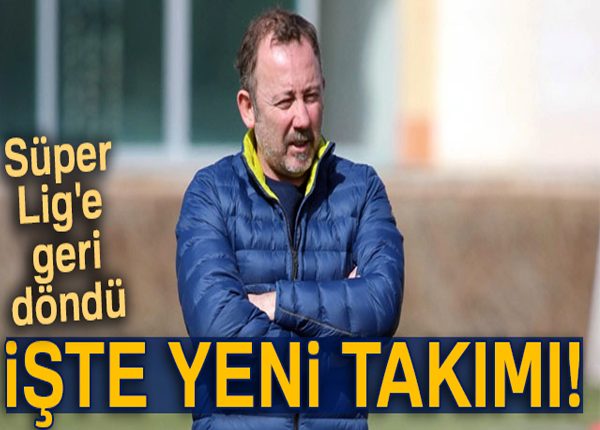 Iste Sergen Yalçin’in yeni takimi! Süper Lig’e geri döndü