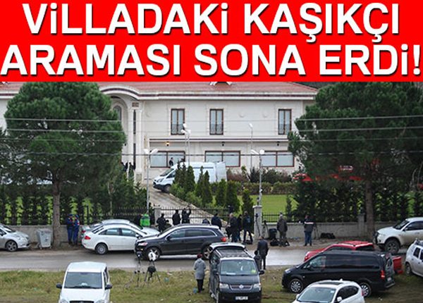 Yalova’da Kasikçi cinayeti ilgili iki malikanede yapilan aramalar sona erdi