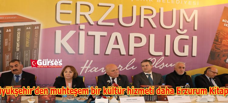 Büyüksehir’den muhtesem bir kültür hizmeti daha: Erzurum Kitapligi