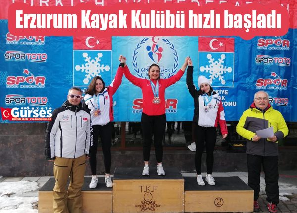 Erzurum Kayak Kulübü hizli basladi