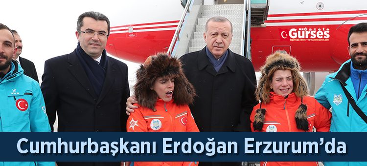 Cumhurbaskani Erdogan Erzurum’da