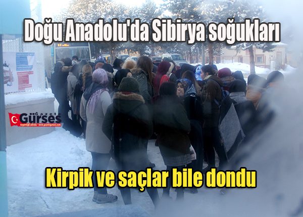 Dogu Anadolu’da Sibirya soguklari