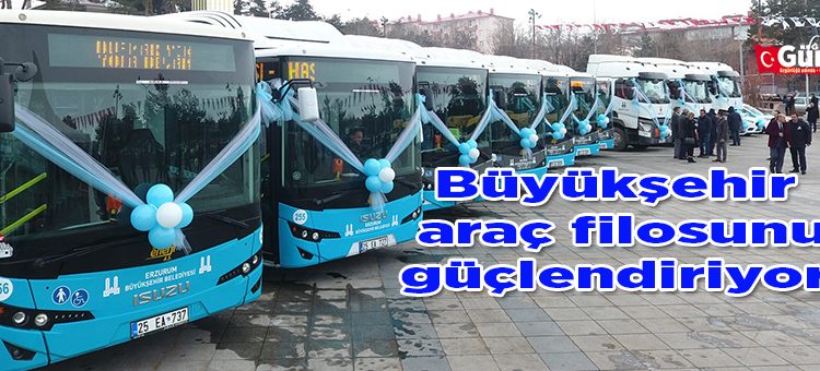 Büyüksehir araç filosunu güçlendiriyor