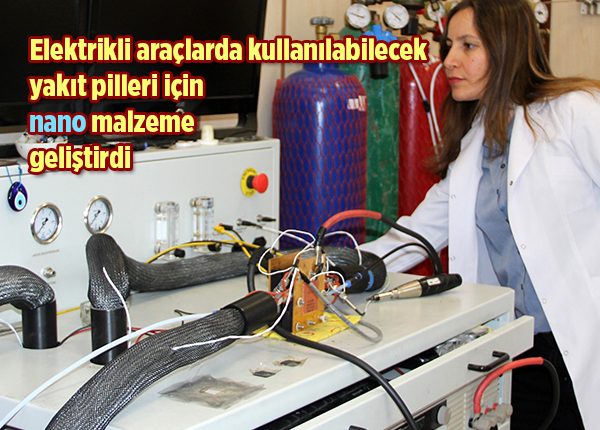 Elektrikli araçlarda kullanilabilecek yakit pilleri için nano malzeme gelistirdi