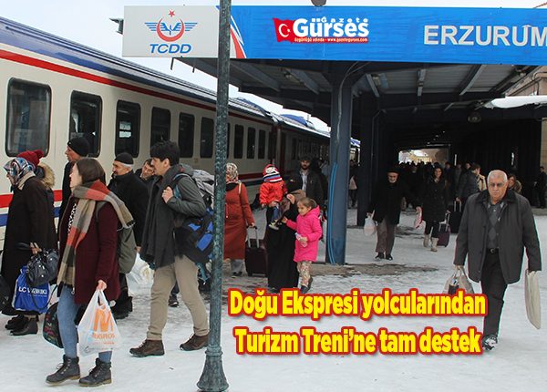 Dogu Ekspresi yolcularindan Turizm Treni’ne tam destek