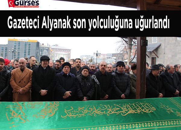 Gazeteci Alyanak son yolculuguna ugurlandi