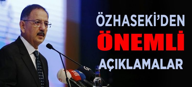 Mehmet Özhaseki: ‘Ittifak yapilan il sayisi 50’ye çikabilir’