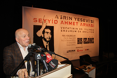 Seyyid Ahmet Arvasi, vefatinin 30. yilinda Erzurum’da anildi