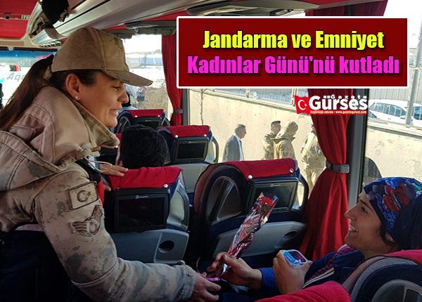 Jandarma ve Emniyet Kadinlar Günü’nü kutladi