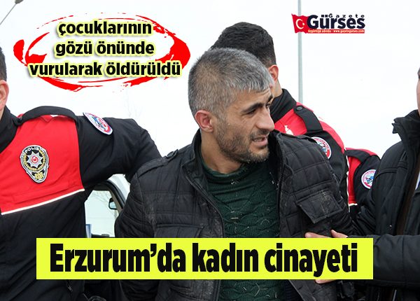 Erzurum’da kadin cinayeti