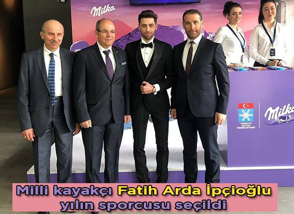 Milli kayakçi Fatih Arda Ipçioglu, yilin sporcusu seçildi