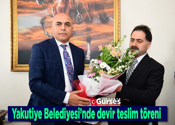 Yakutiye Belediyesi’nde devir teslim töreni