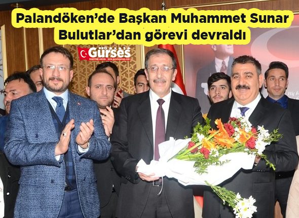 Palandöken’de Baskan Muhammet Sunar, Bulutlar’dan görevi devraldi