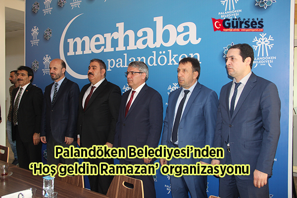 Palandöken Belediyesi’nden basin mensuplarina ‘Hos geldin Ramazan’ organizasyonu