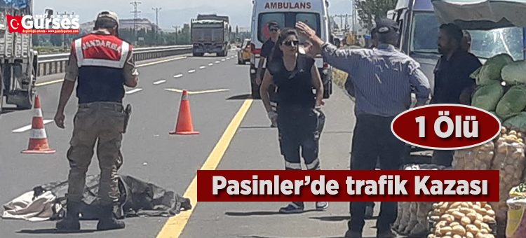 Pasinler’de trafik Kazasi: 1 ölü