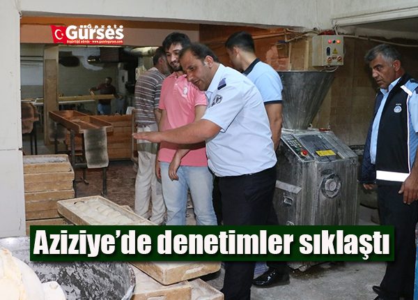 Aziziye’de denetimler siklasti